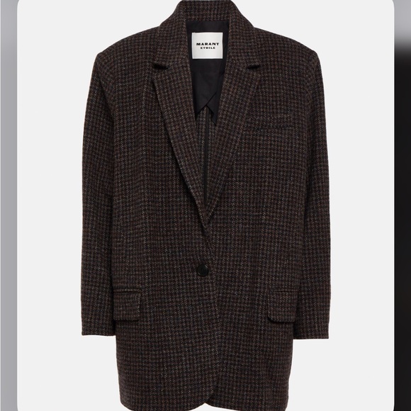 marant etoile Jackets & Blazers - Marant Etoile never worn Cikaito wool blazer - shoulder pads removed- sz36